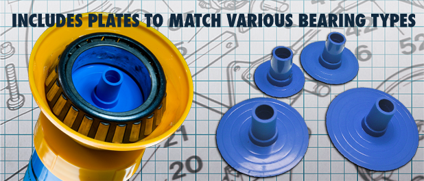 home hero plates for various bearing sizes