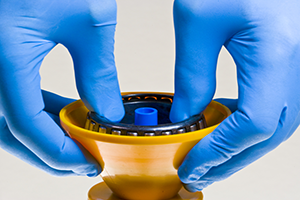 pressing down on inner race of wheel bearing